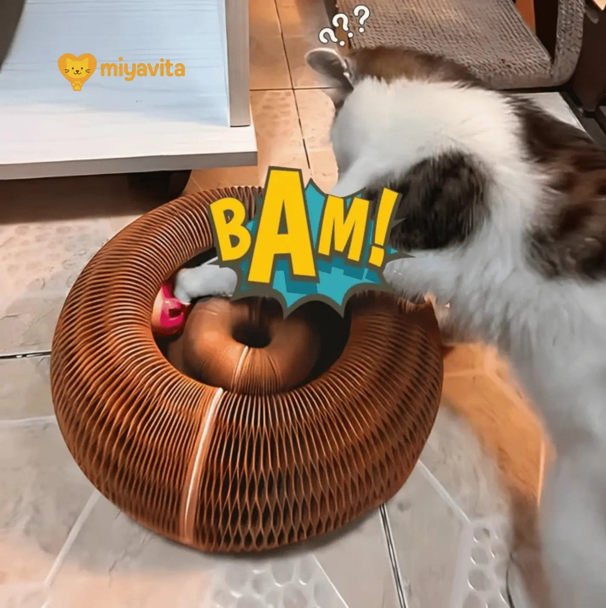 Smart Cat Play and Scratch Hub