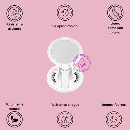 Pestañas Magnéticas Ultra Realistas